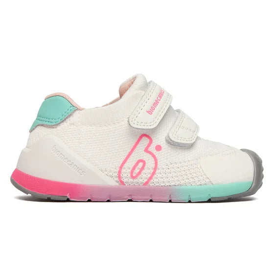Biomecanics Girls Trainer 262137 Blanco/Fucsia