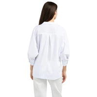 YAYA Womens Blouse 01-701358-603 Pure White
