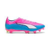 Puma Mens Football Boot Ultra 6 Play Match FG/AG Poison Pink/White Sun Stream