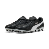Puma Mens Football Boot King Liga FG/AG Black/Silver/White