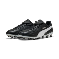 Puma Mens Football Boot King Liga FG/AG Black/Silver/White