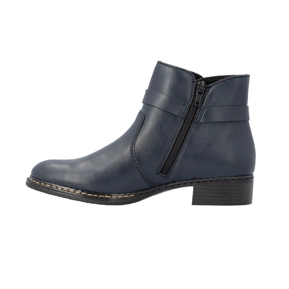 Rieker Womens Boot 73487-14 Blue