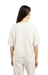 YAYA Womens Sweater 01-000548-601 Heather Grey Melange