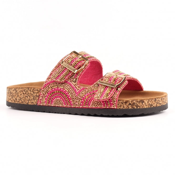 Lunar Womens Sandal Skyrise Pink