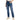 Yaya Womens Slim Straight Jeans 01-311158-609 Dark Blue Denim
