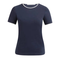 YAYA Womens T-Shirt 01-719084-603 Navy Blazer Blue