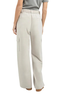 YAYA Womens Cargo Trousers Slate Grey