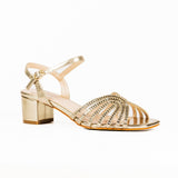 Lunar women's gold sandal