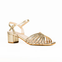 Lunar women's gold sandal