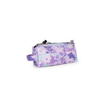 Hype Kids Pencil Case Floral Doodle Purple