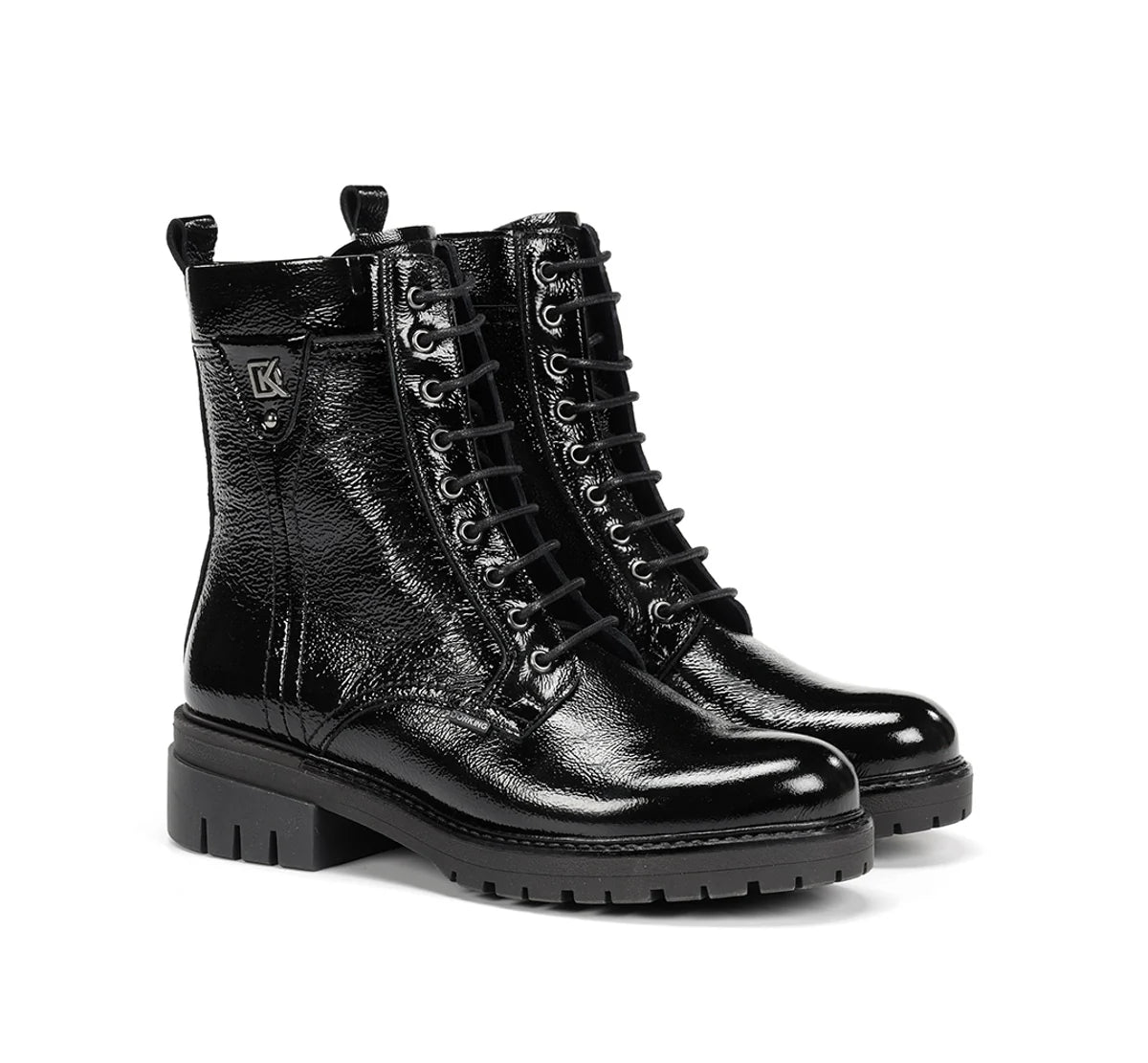 Dorking Womens Boot D9583-NA Naplack negro