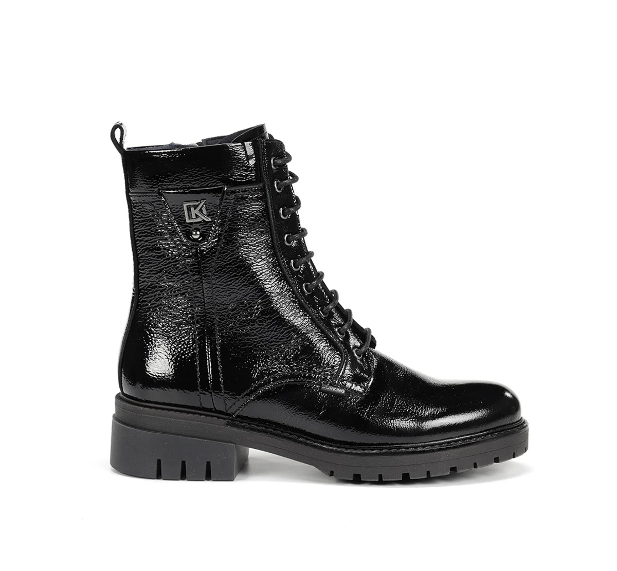 Dorking Womens Boot D9583-NA Naplack negro