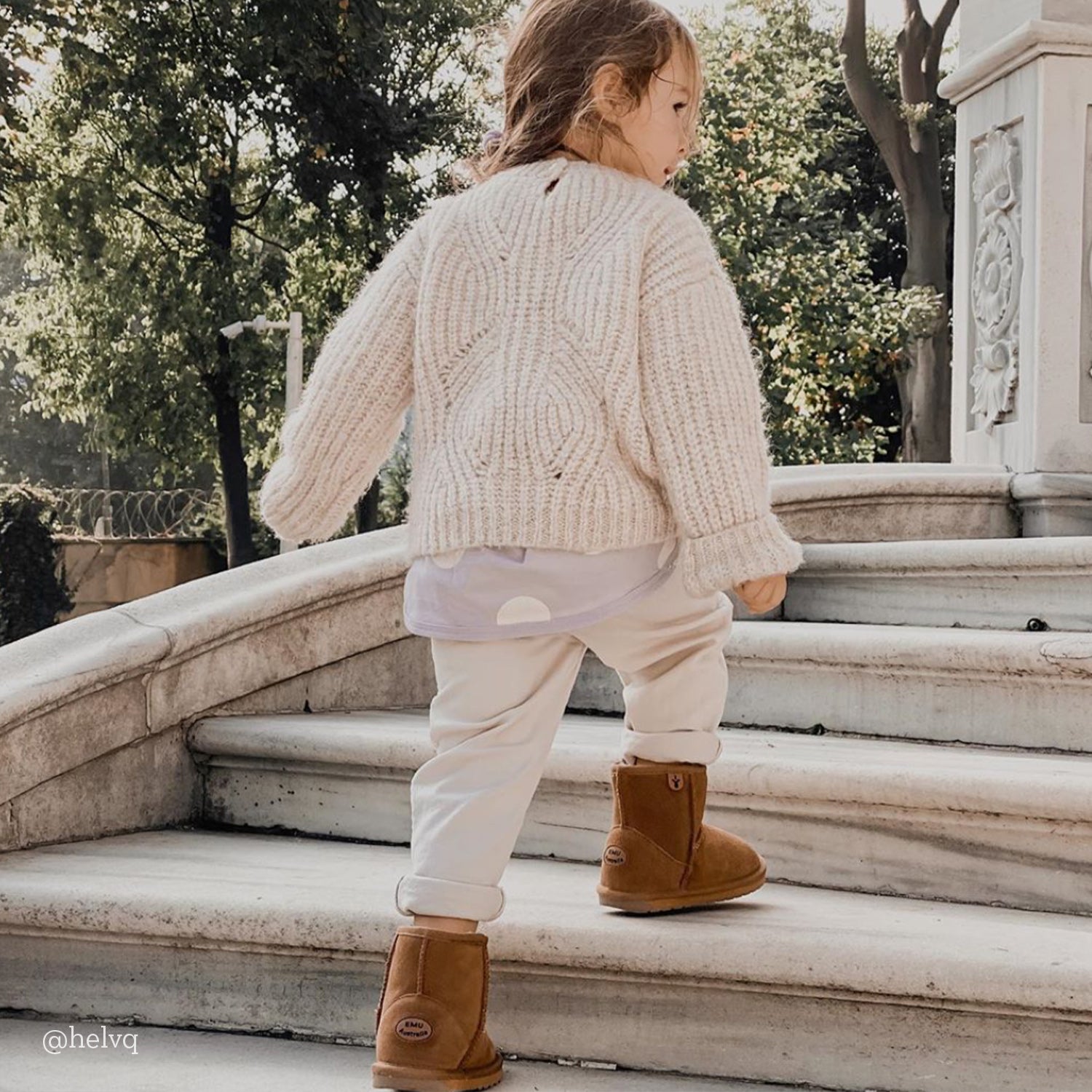 EMU Girls Boot Wallaby Mini Chestnut