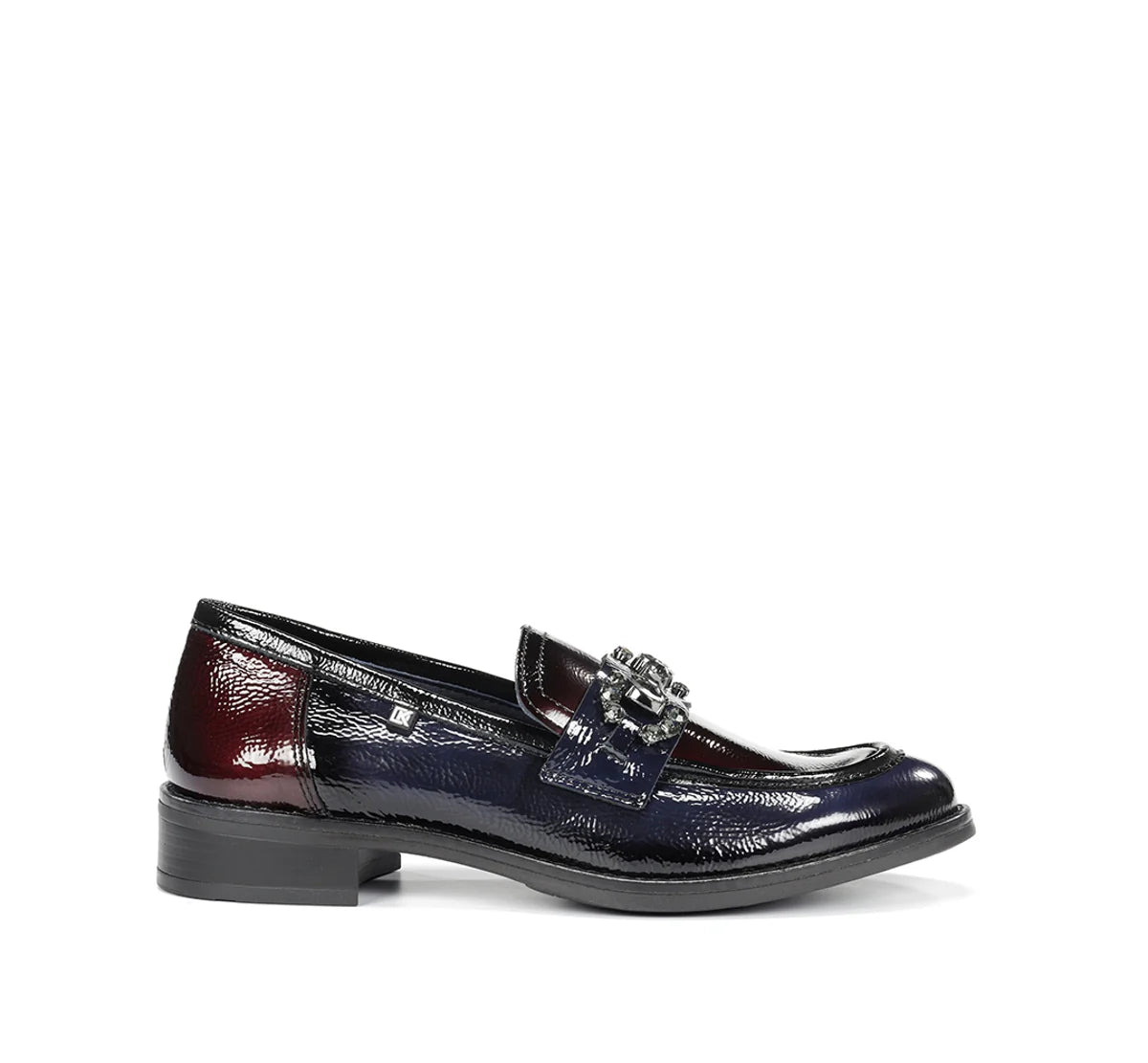 Dorking women's navy and burgundy shoe
