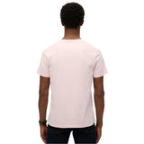 Superdry Mens T-Shirt Classic Essential Faint Pink