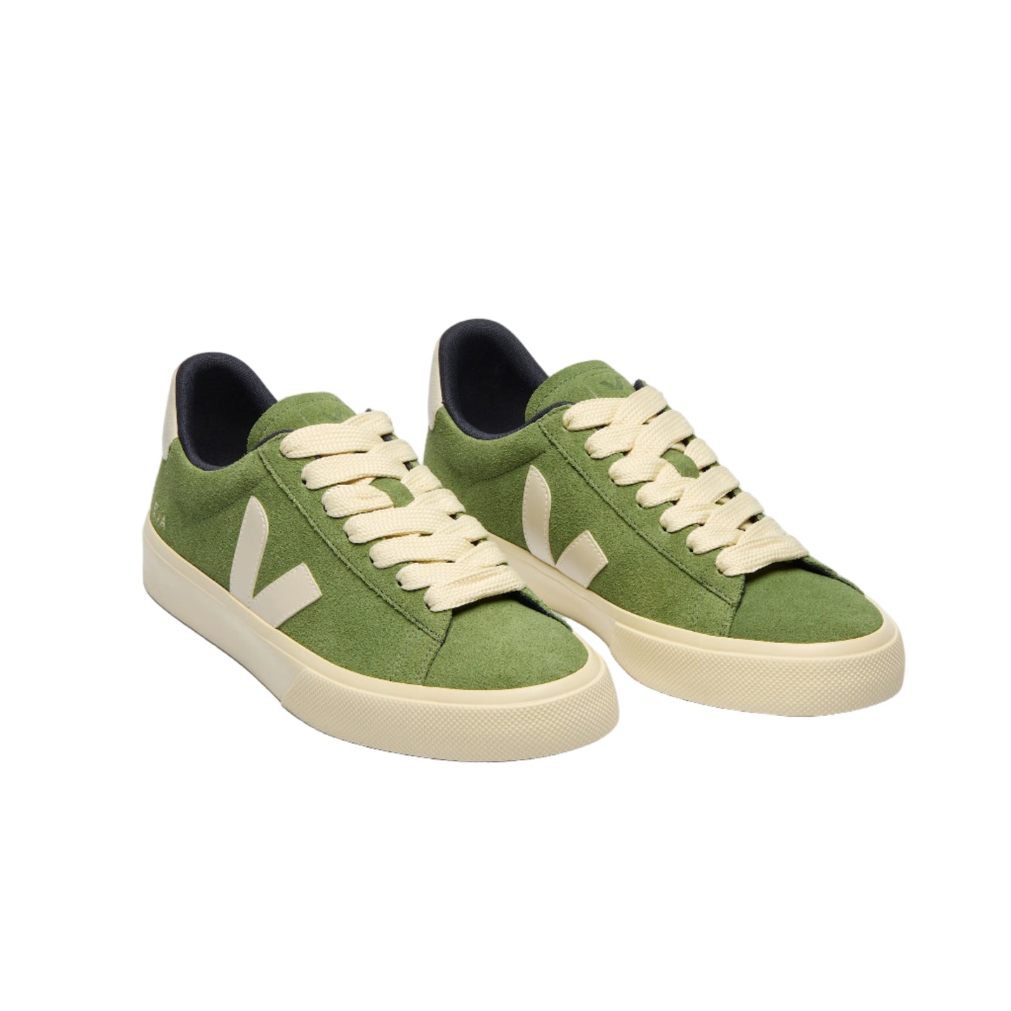 Veja Womens Trainer Campo Suede Kiwi Pierre