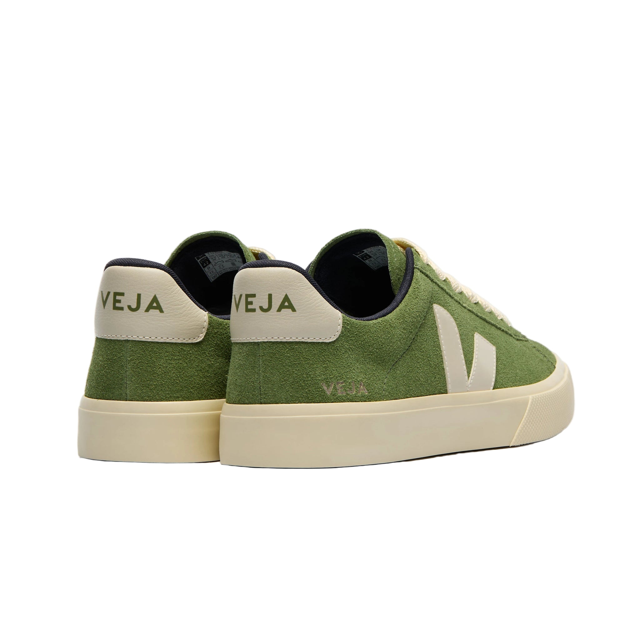 Veja women's white leather lace-up trainer