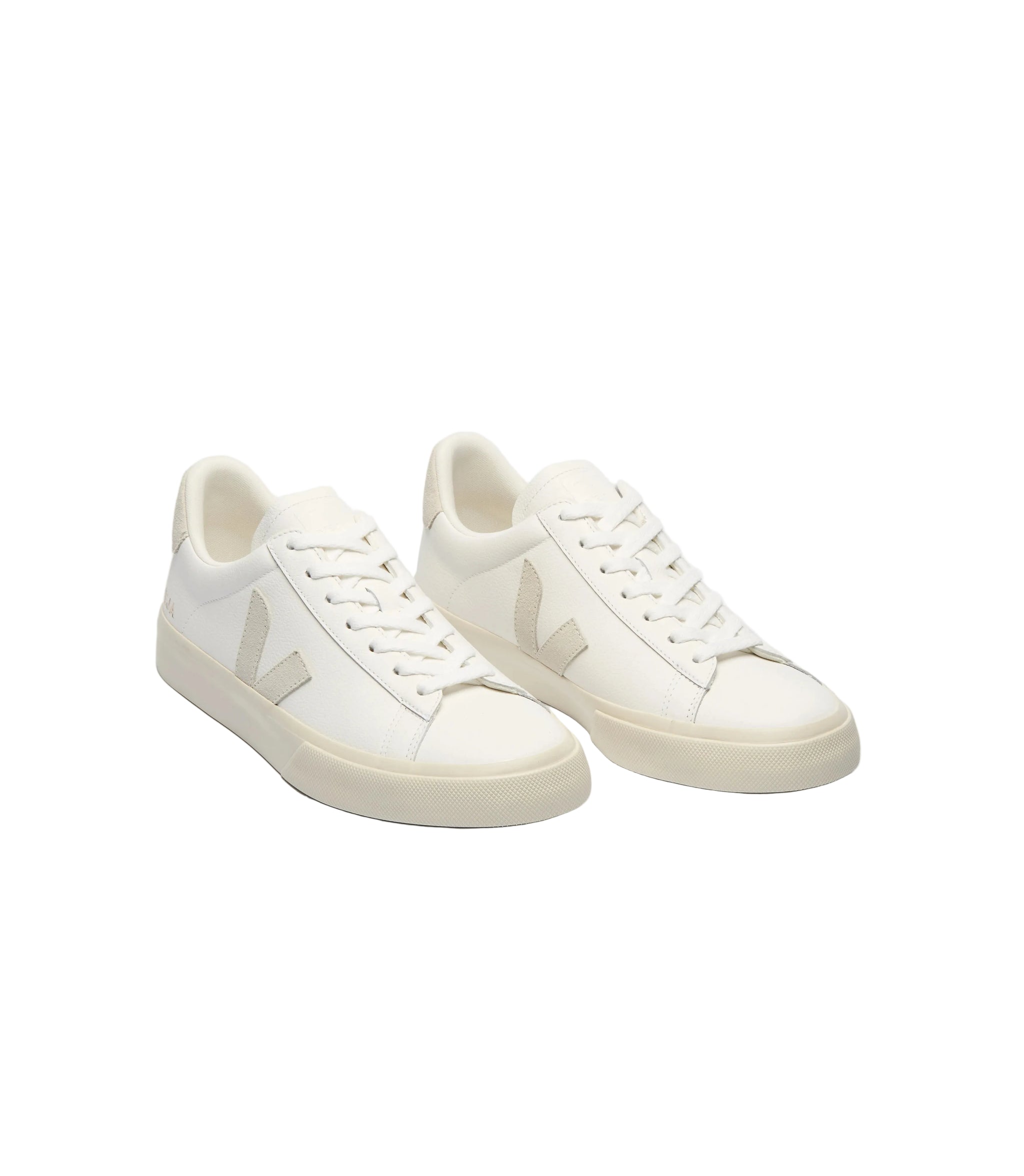 Veja Womens Trainer Campo Leather Extra White/Natural Suede