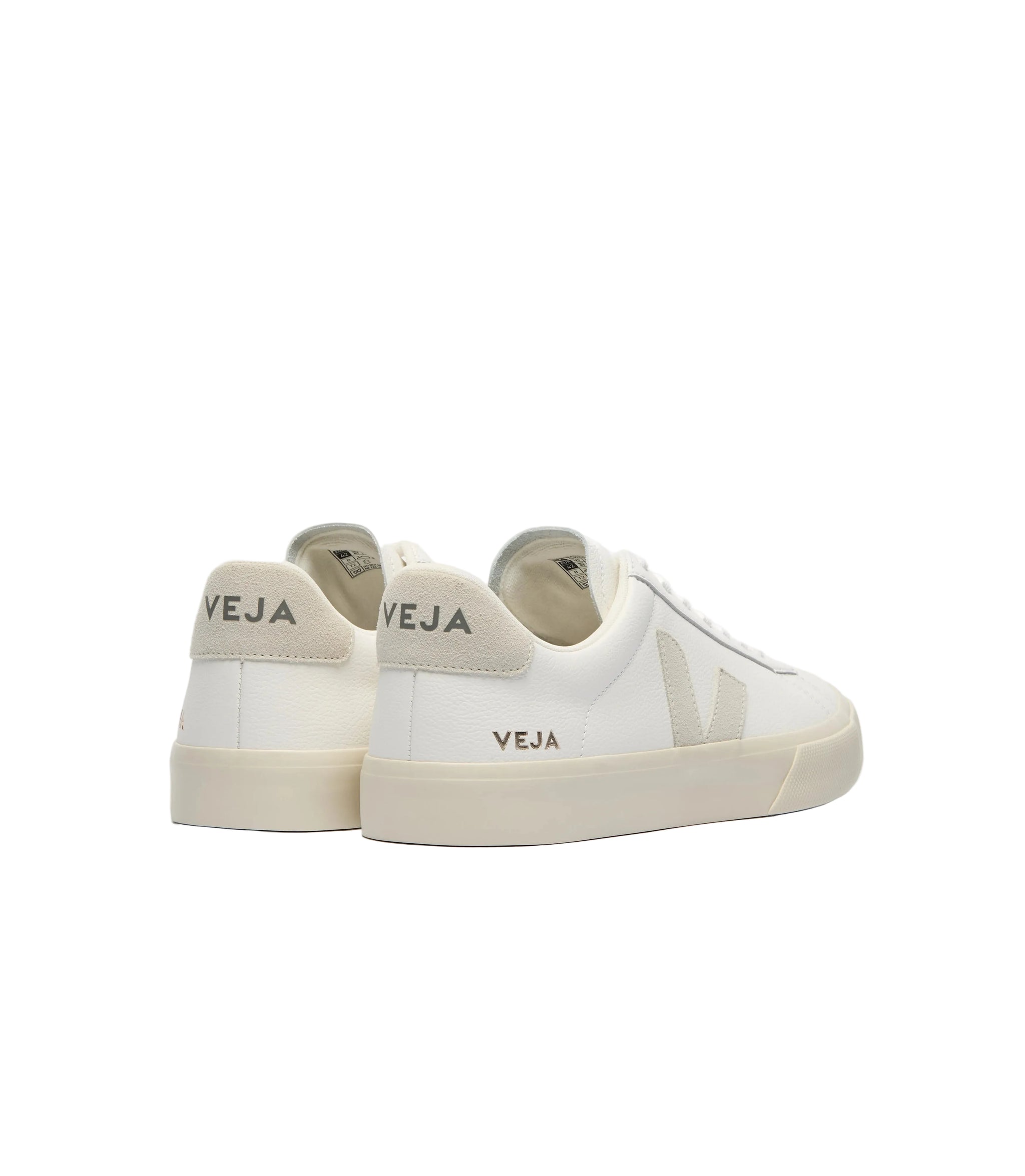 Veja Womens Trainer Campo Leather Extra White/Natural Suede