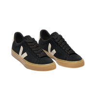 Veja Mens Trainer Campo Bold Suede Black Pierre