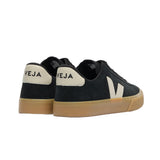 Veja Womens Trainer Campo Bold Suede Black/Pierre