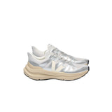 Veja women's silver mesh trainer