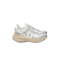 Veja women's silver mesh trainer