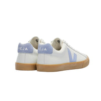 Veja women's white leather lace-up trainer