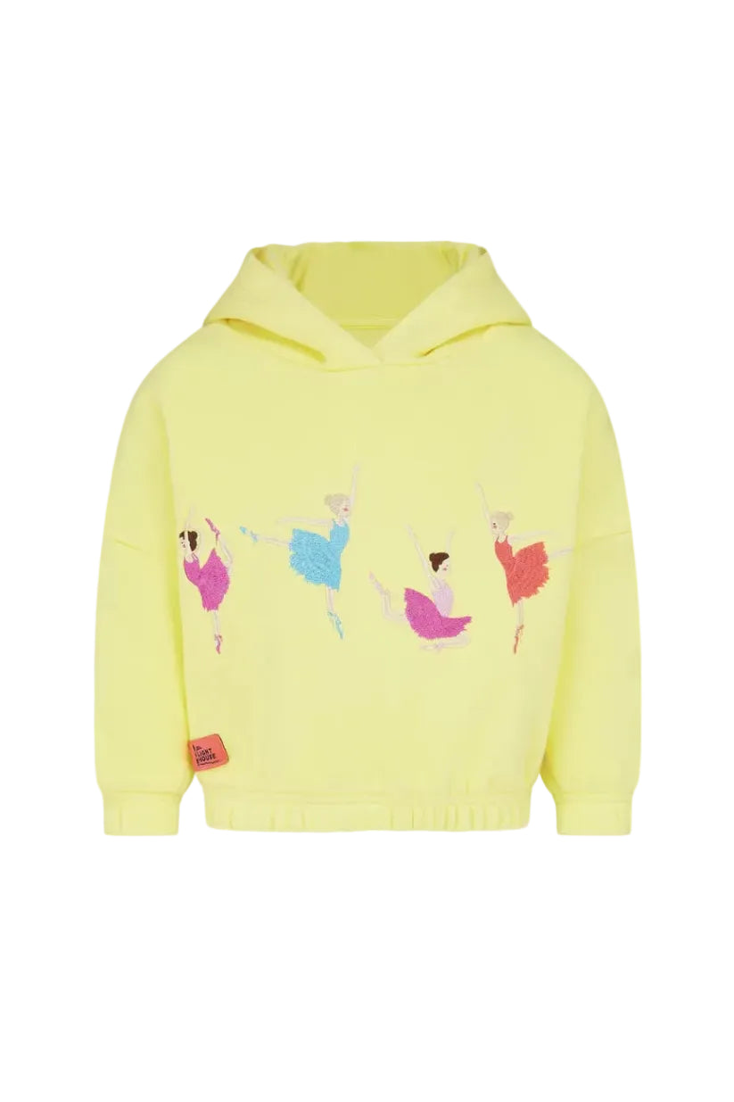 Lighthouse Girls Hoodie Winnie Yellow & Ballerina