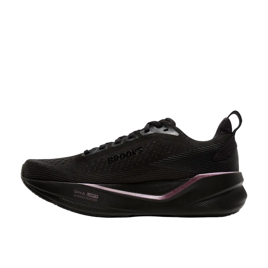 Brooks Womens Trainer Ghost Max 4 Black/Black/Rose Gold