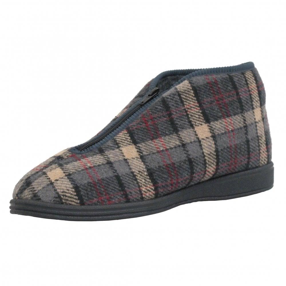 Sleepers Jed II men's grey slipper