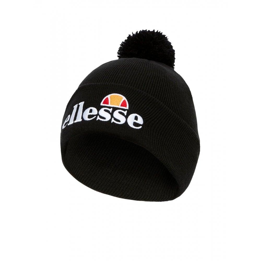 Ellesse Mens Velly Pom Pom Beanie Black - Donaghys