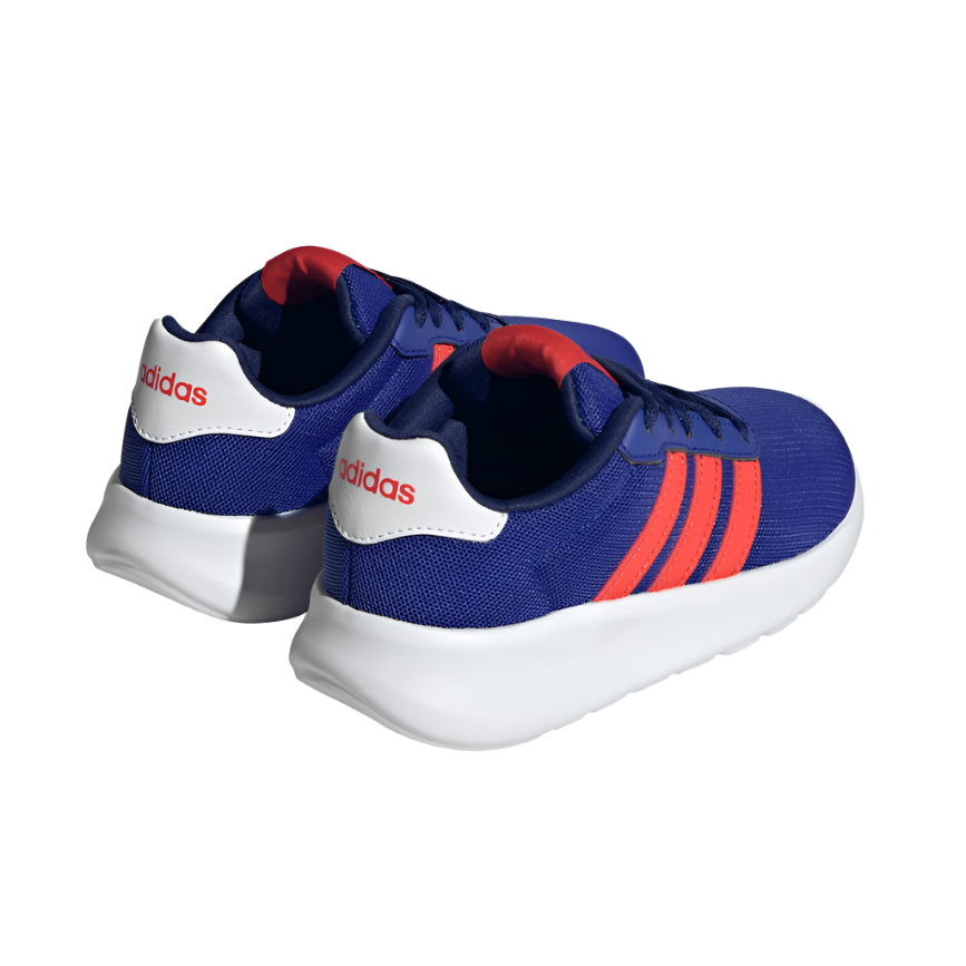 Adidas Kids Trainer Lite Racer 3.0 Blue Red Donaghys