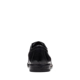 Clarks Mens Shoe Howard Walk Black - Donaghys