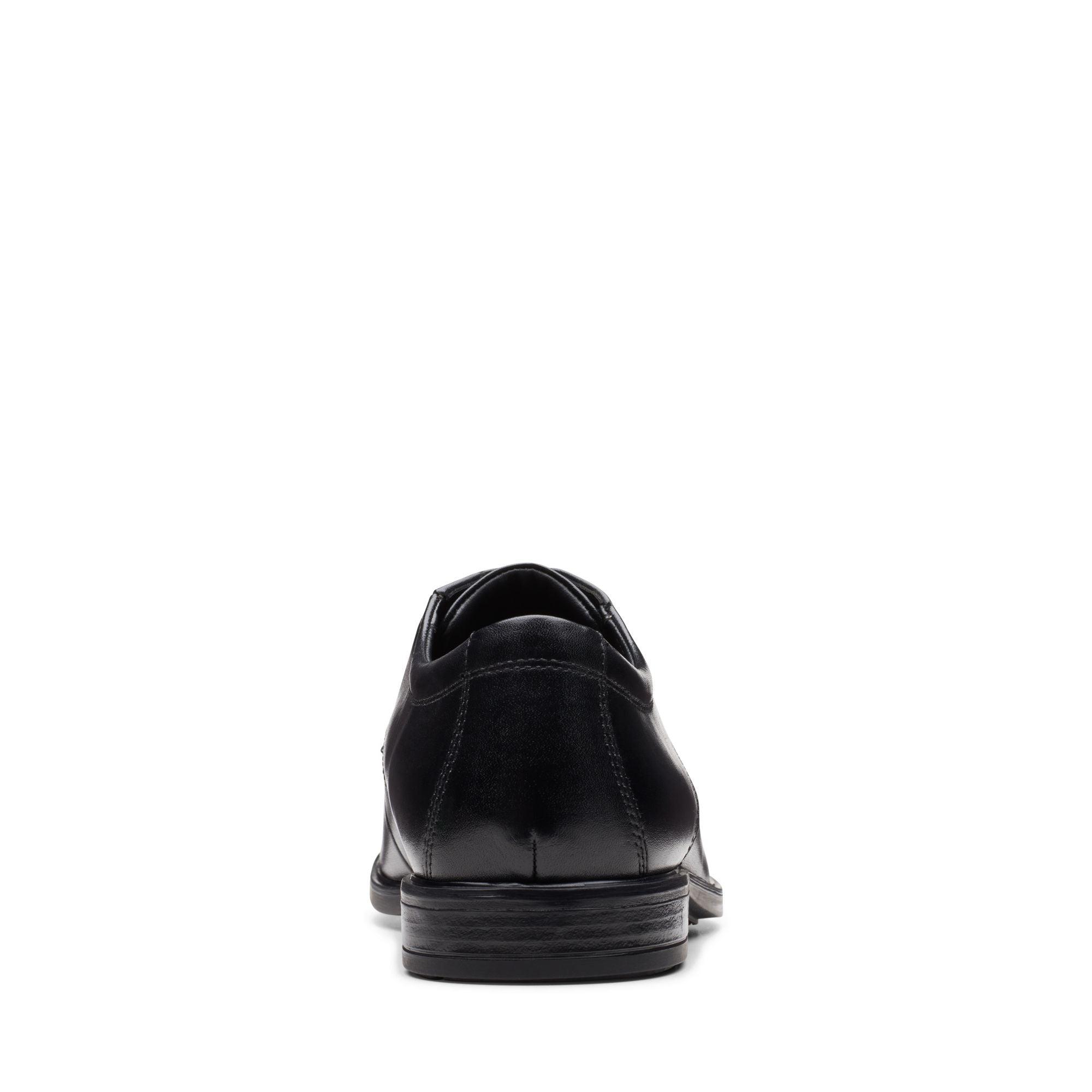 Clarks Mens Shoe Howard Walk Black - Donaghys