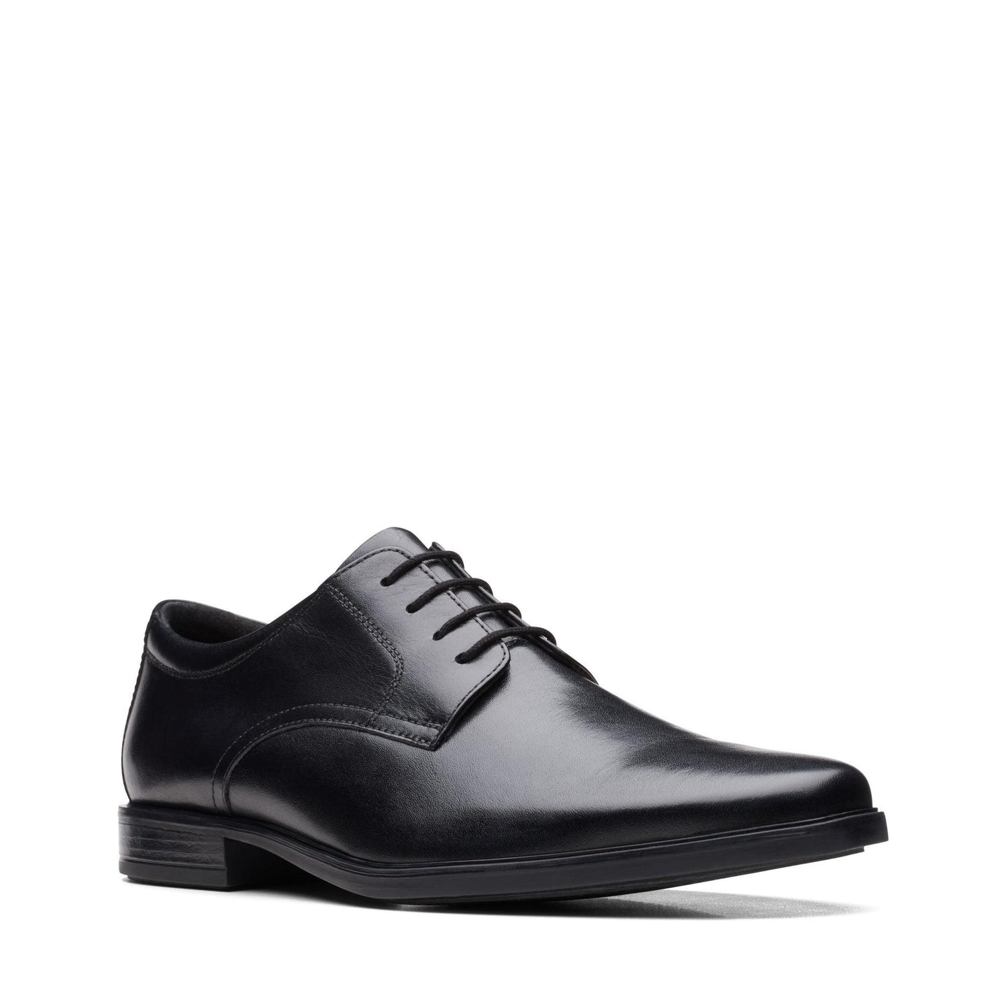 Clarks Mens Shoe Howard Walk Black - Donaghys