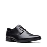 Clarks Mens Shoe Howard Walk Black - Donaghys