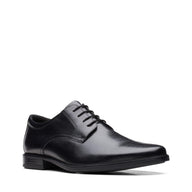 Clarks Mens Shoe Howard Walk Black - Donaghys