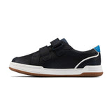 Clarks Boys Shoe Fawn Solo T Navy Leather - Donaghys