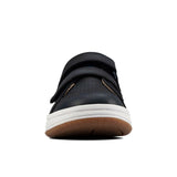 Clarks Boys Shoe Fawn Solo T Navy Leather - Donaghys