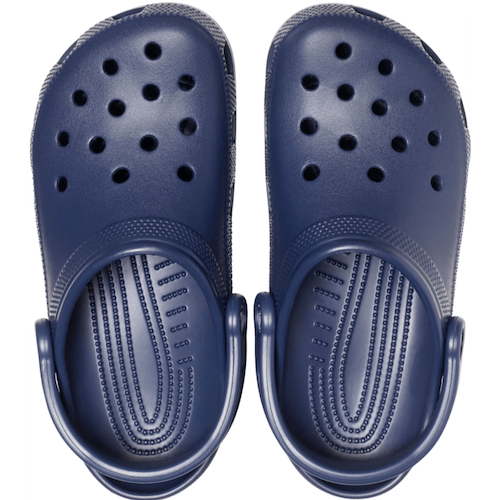 Blue discount crocs shoes