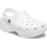 Crocs Womens Clog Classic Platform White - Donaghys