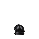Clarks Girls School Shoe Etch Spark T Black Leather - Donaghys