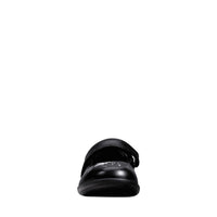Clarks Girls School Shoe Etch Spark T Black Leather - Donaghys