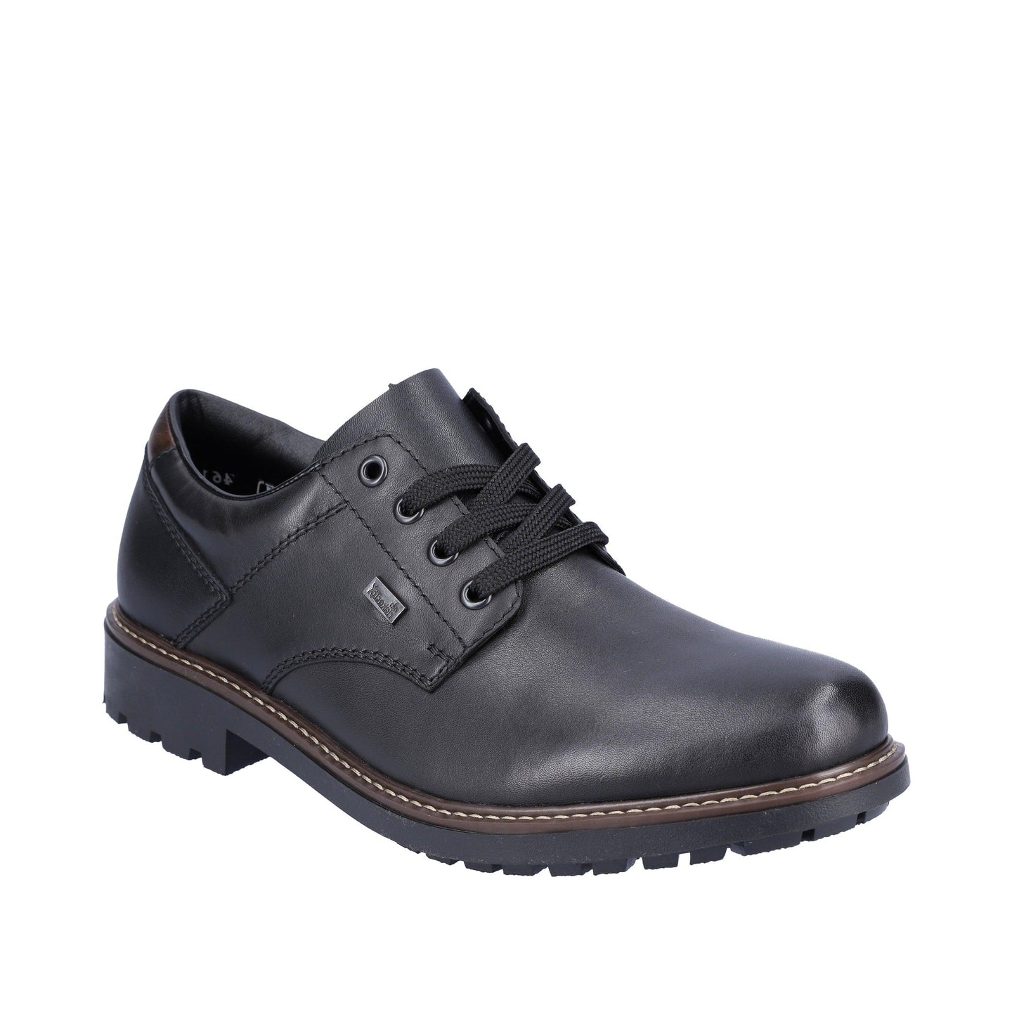 Rieker Mens Shoe F4611-00 Black - Donaghys