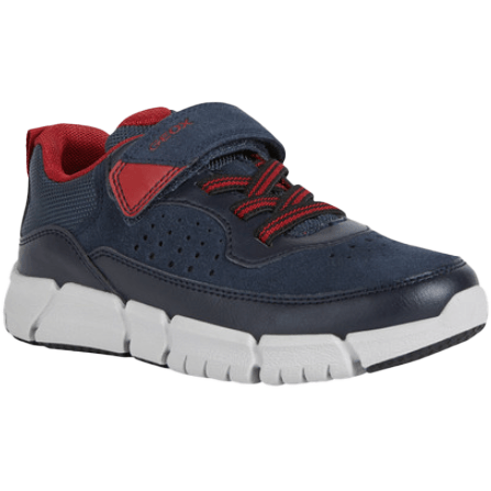 Geox Boys Trainer J Flexyper Navy/Red - Donaghys