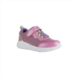 Geox Girls Trainer J Sprintye Fuchsia/Lime - Donaghys