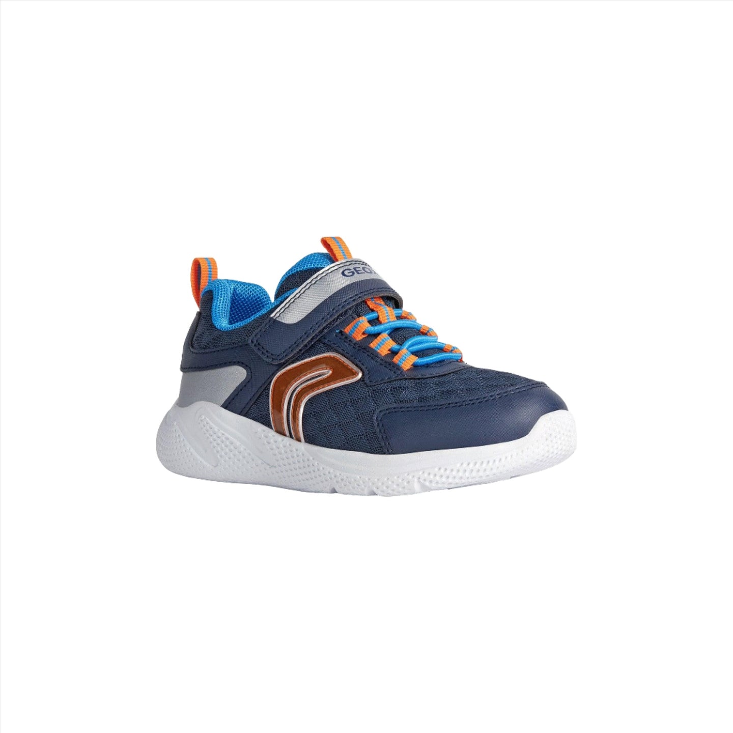 Geox Boys Trainer J Sprintye Navy/Silver - Donaghys