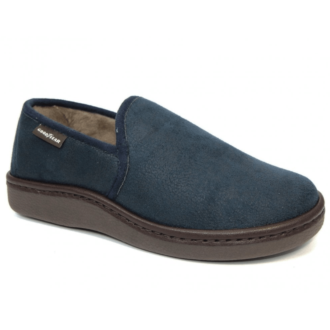Goodyear Mens Slipper KMG021 Navy - Donaghys
