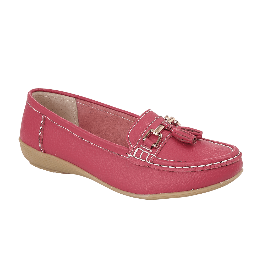 Jo &amp; Joe Womens Loafer Nautical Fuchsia - Donaghys